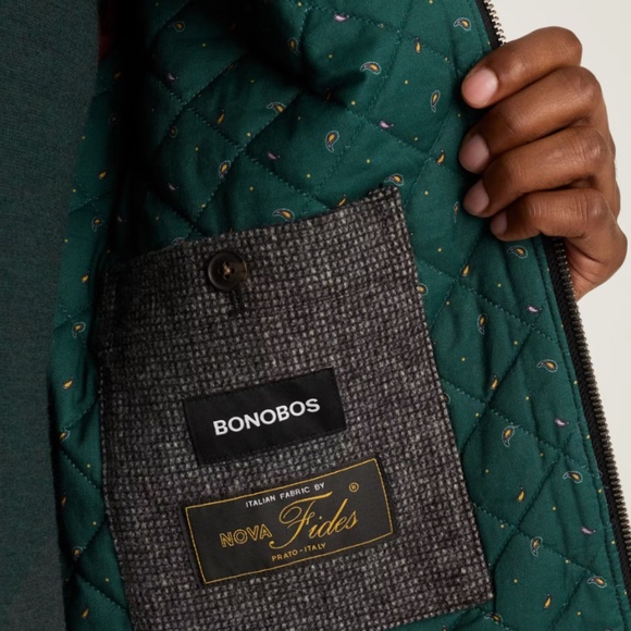 BONOBOS - The Italian Wool Harrington Jacket - Picture 2 of 6